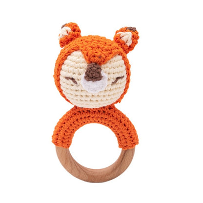 Animal Crochet Rattle Toy