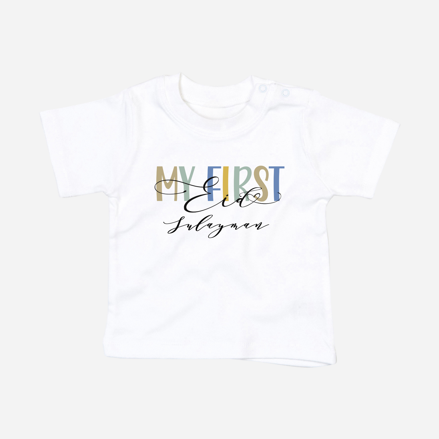 Baby & Kids Organic T-Shirt - My First Eid