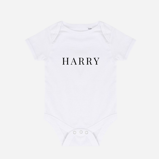 Sustainable Baby Bodysuit - Personalised