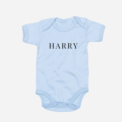 Organic Baby Bodysuit - Personalised