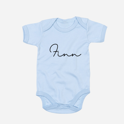 Organic Baby Bodysuit - Personalised