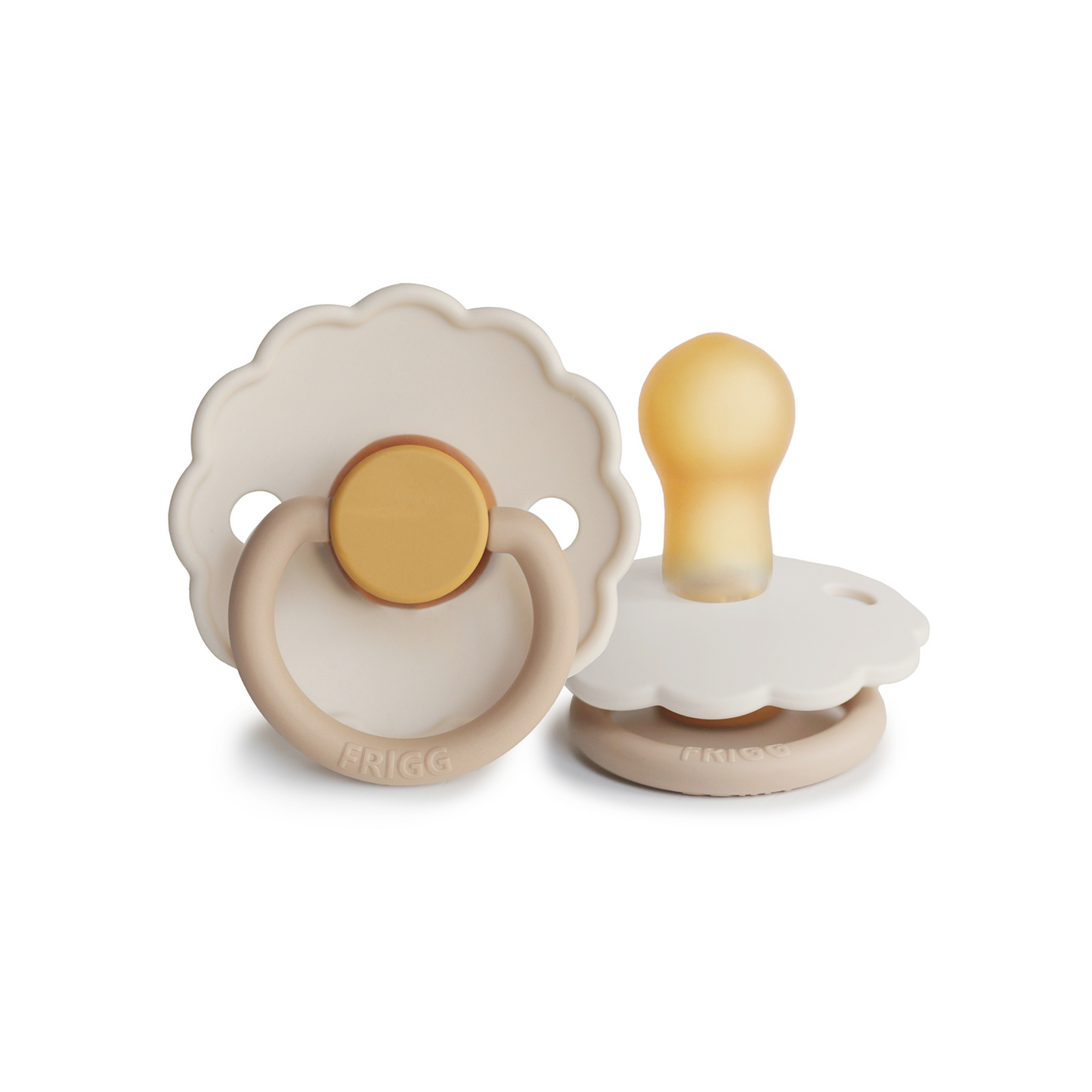 Daisy Natural Rubber Pacifier - Pack of 2