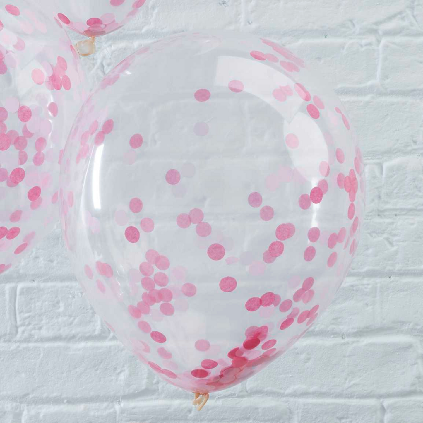 Pink Confetti Balloons