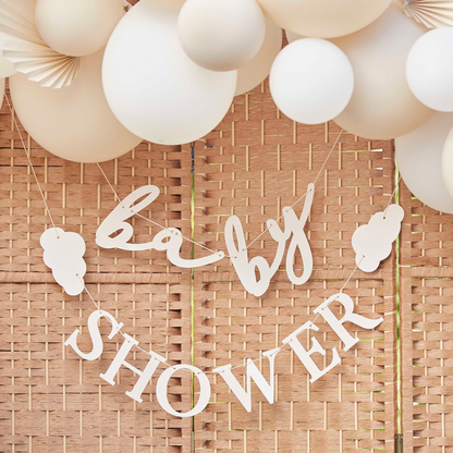 Clouds Baby Shower Bunting