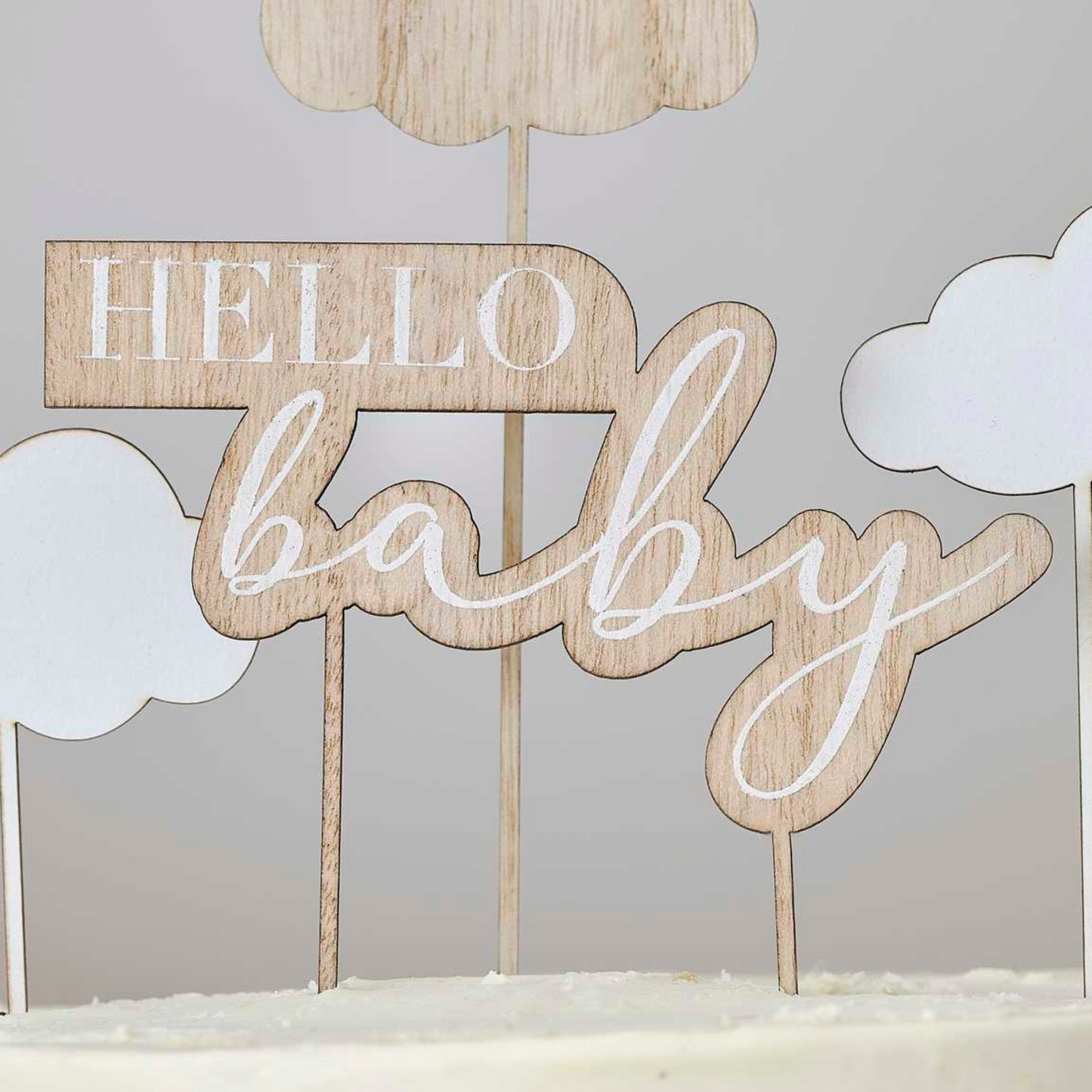 Clouds Baby Shower Cake Topper