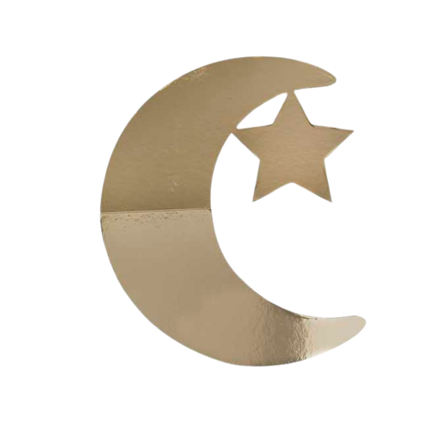 Gold Crescent Moon and Star Grazing Board