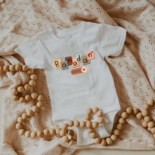 Organic Baby Bodysuit - Ramadan Mode