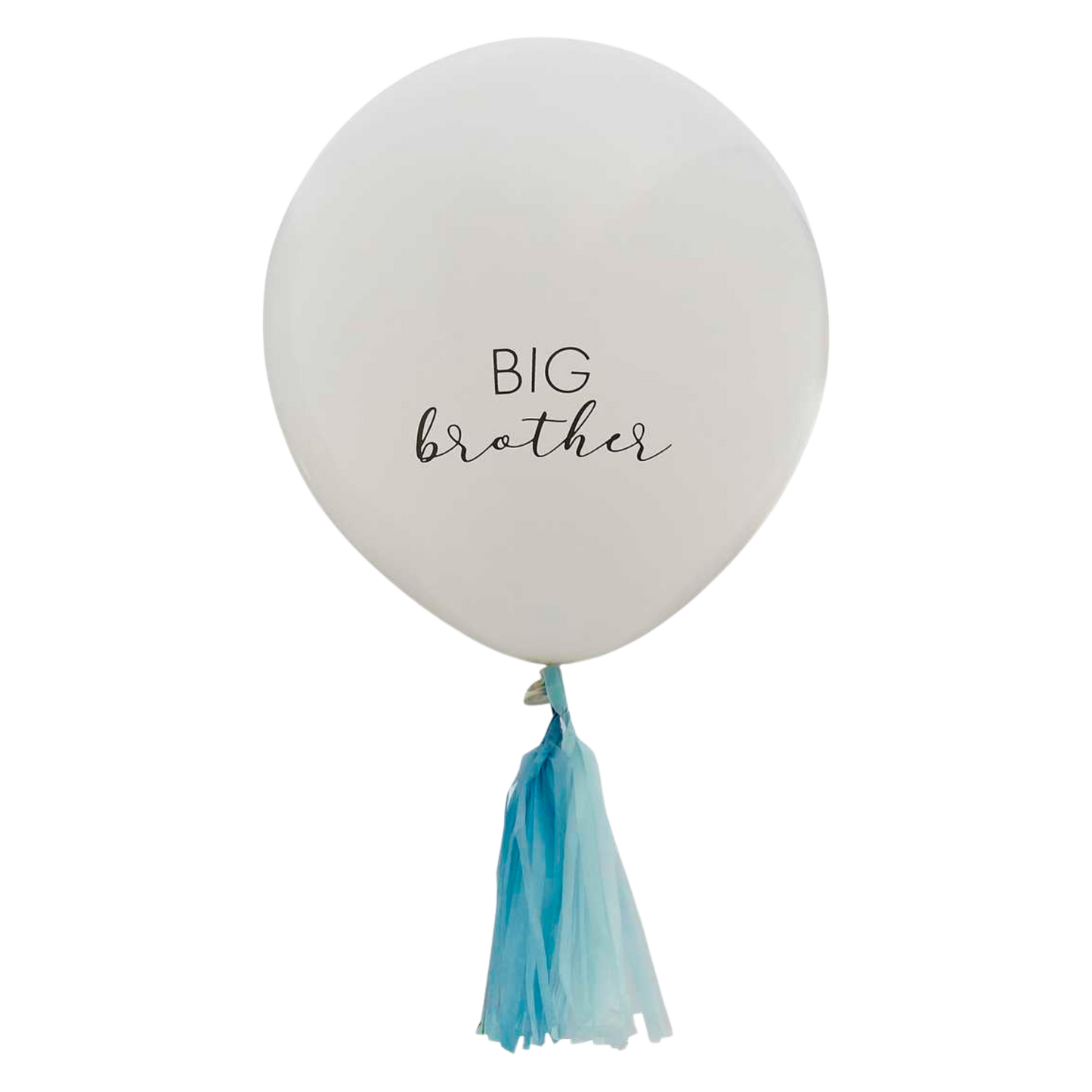 Big Brother Balloon with Blue Tassels