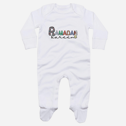 Baby Organic Sleepsuit - Ramadan Kareem