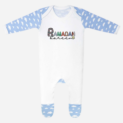 Baby Cloud Romper - Ramadan Kareem