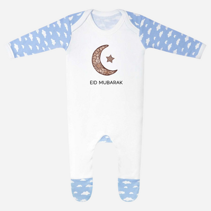 Baby Cloud Romper - Mosaic Moon