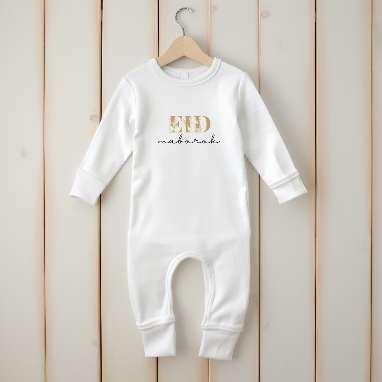 Baby Organic Romper - Eid Bloom