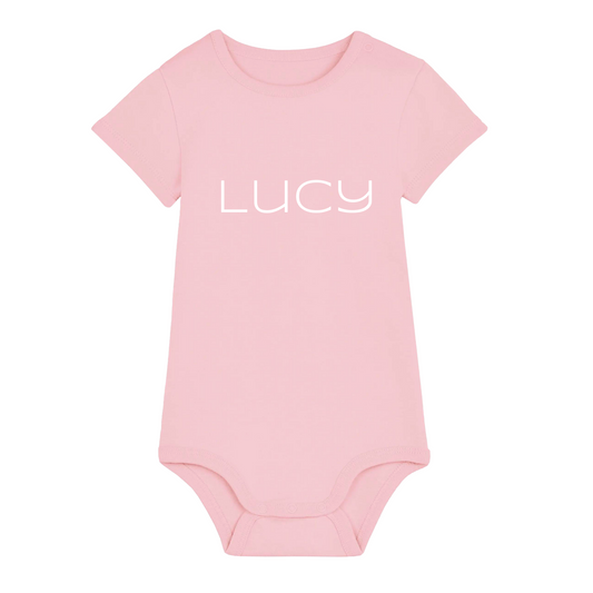 GOTS Organic Baby Bodysuit - Personalised