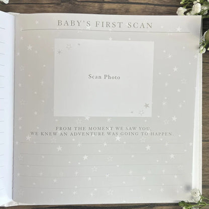 Linen Pregnancy Journal - 9 Months