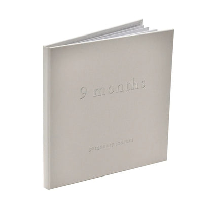 Linen Pregnancy Journal - 9 Months