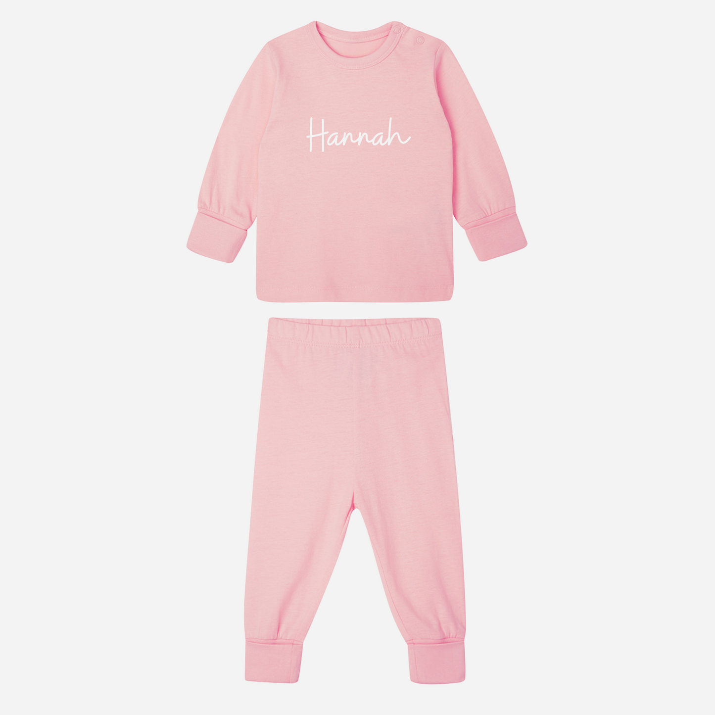 Organic Baby Pyjama Set - Personalised