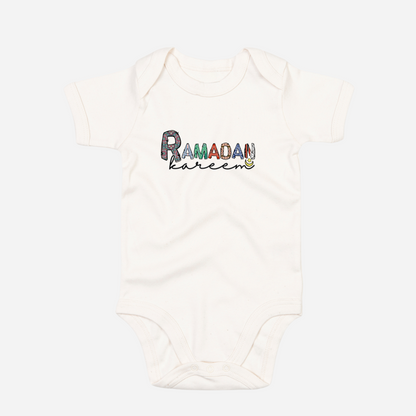 Organic Baby Bodysuit - Ramadan Kareem