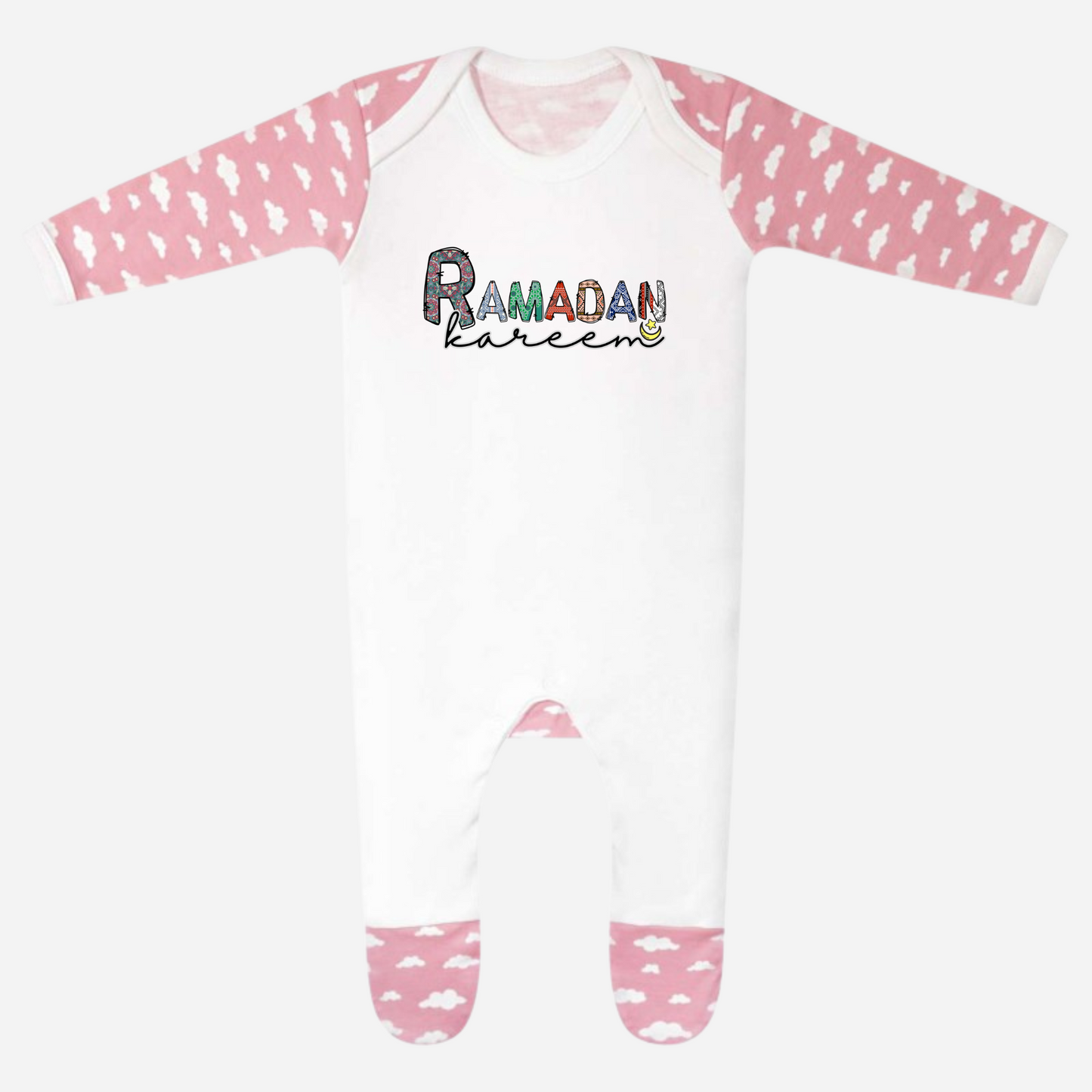 Baby Cloud Romper - Ramadan Kareem