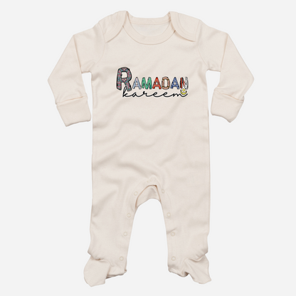 Baby Organic Sleepsuit - Ramadan Kareem