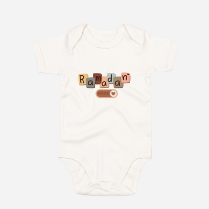 Organic Baby Bodysuit - Ramadan Mode